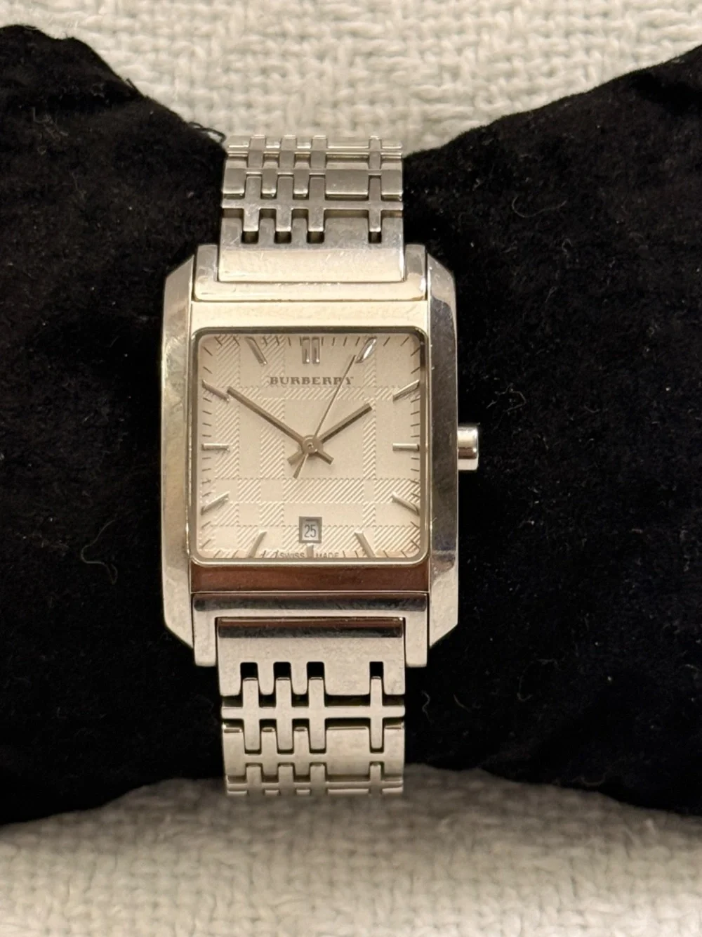 Burberry Silver Stainless Steel Wrist Watch #19